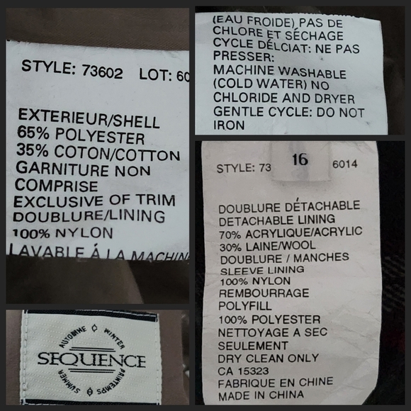 Vintage 1990s Light Brown Trench Coat – Women’s 16 Wool-Lined Classic Academia - Picture 12 of 12